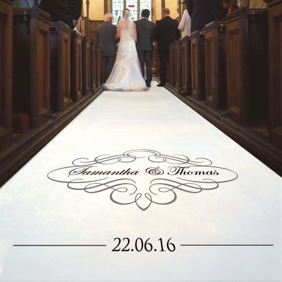 Wedding Aisle Runners Personalised Aisle Runners