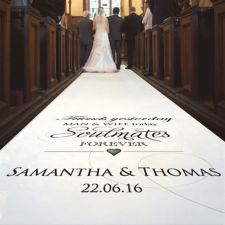 Wedding Aisle Runners Personalised Aisle Runners